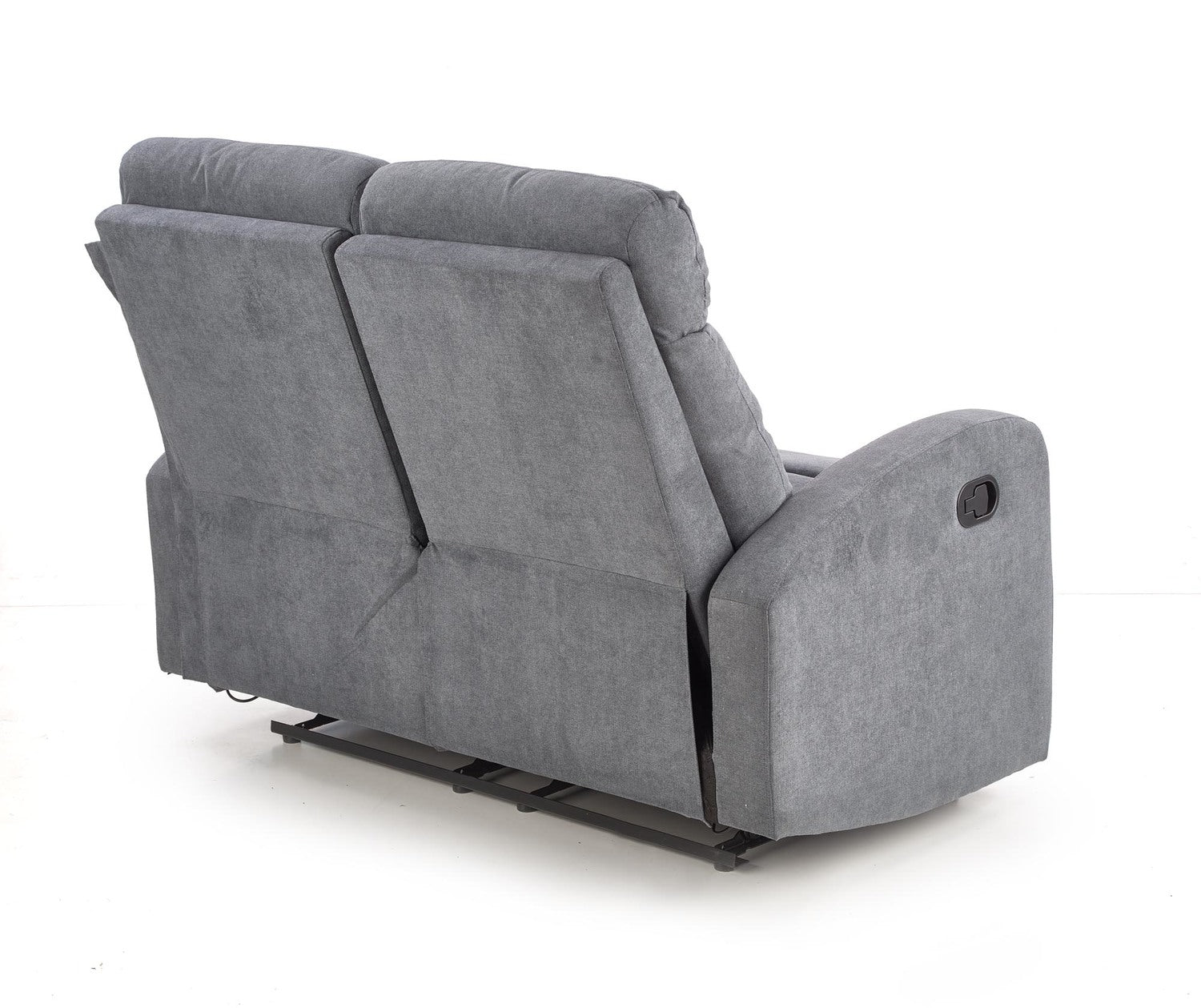 Dīvāns Osals 128/95-158/100-79/49 cm pelēks - N1 Home