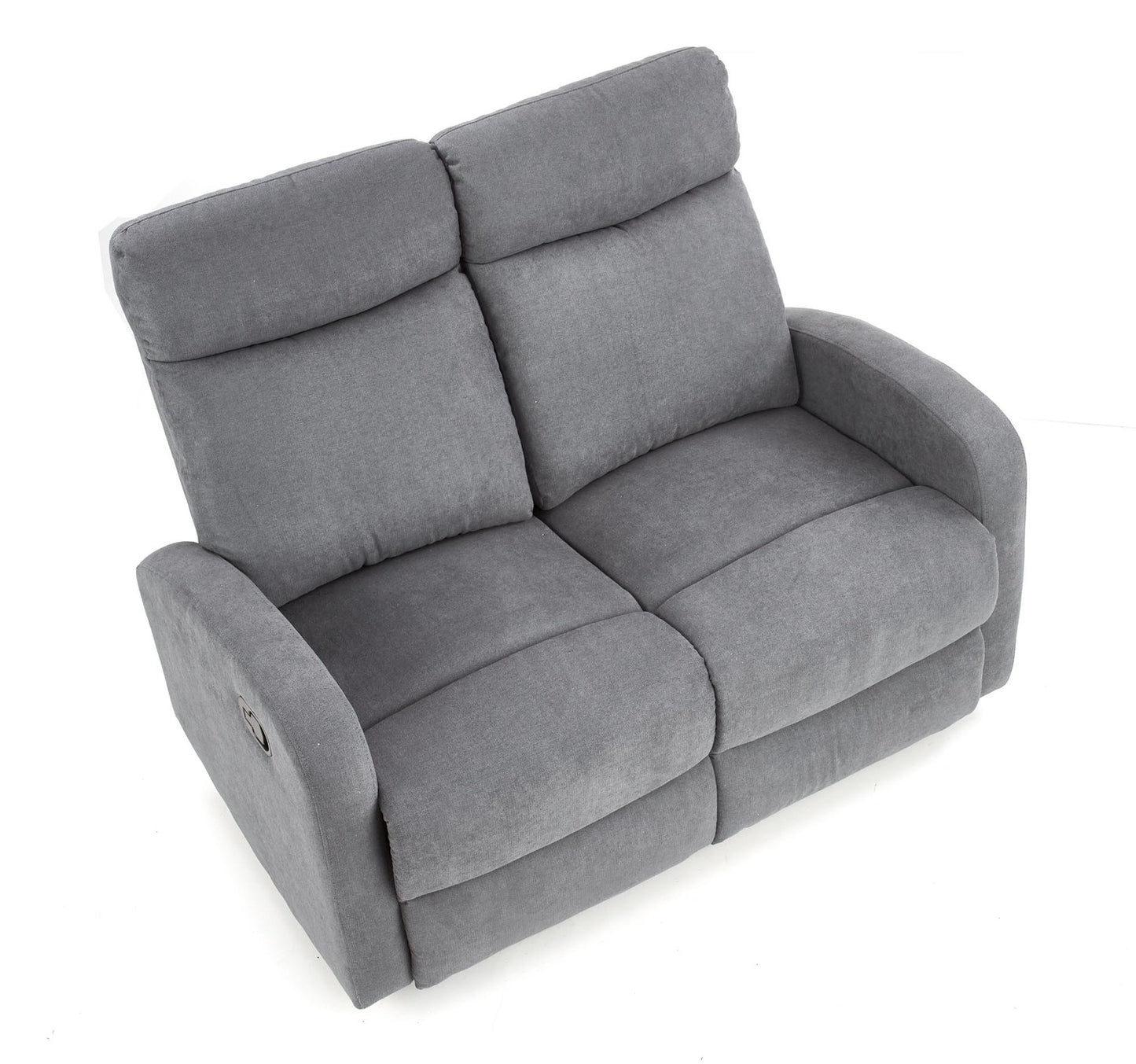 Dīvāns Osals 128/95-158/100-79/49 cm pelēks - N1 Home
