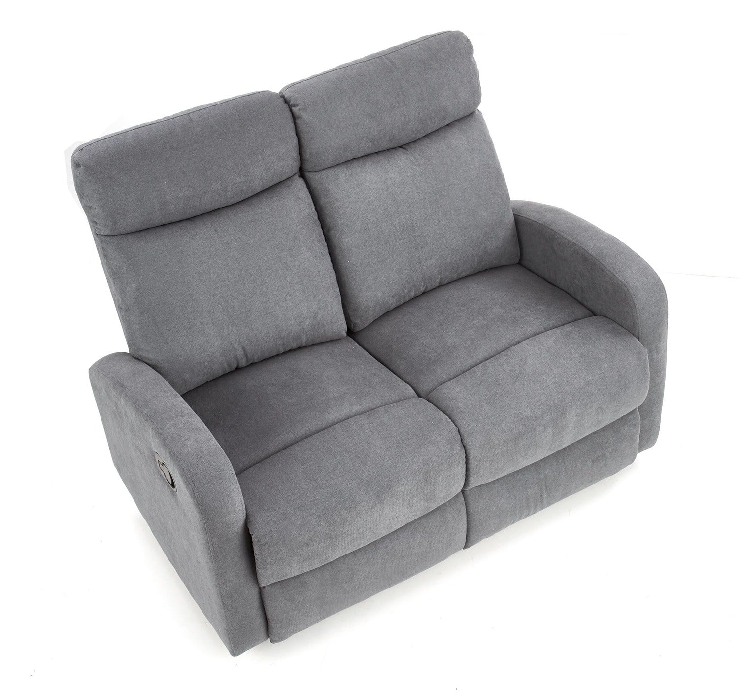 Dīvāns Osals 128/95-158/100-79/49 cm pelēks - N1 Home