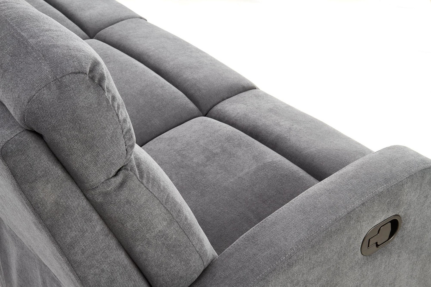 Dīvāns Osals 180/95-158/100-79/49 cm pelēks - N1 Home