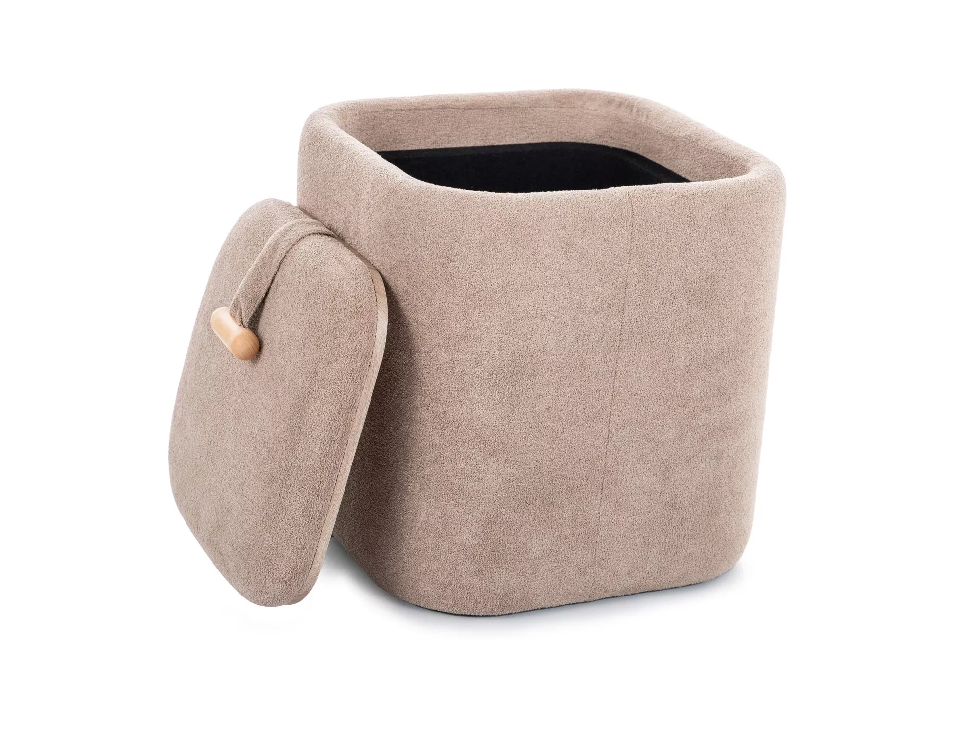 Pufs Naps 42/37/37 cm tumši bēšs - N1 Home