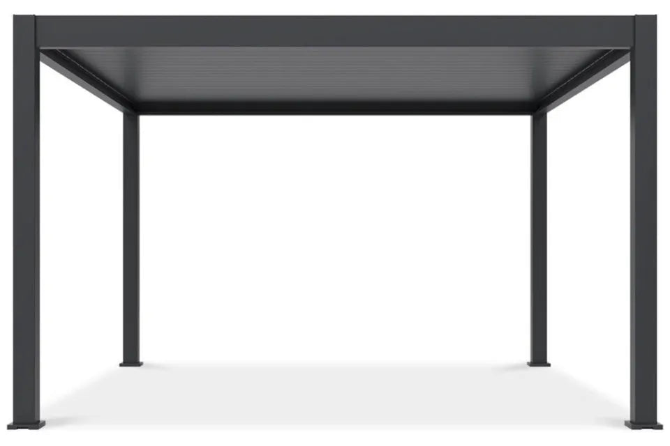 Pergola tarasowa Dele PRO Automātiskā 4x4 + LED antracīts - N1 Home