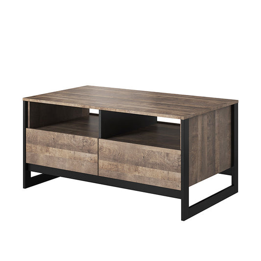 Kafijas galdiņš Ardi 108,6/53/61,4 cm ozols, smilšu krāsas, grunge/matera - N1 Home