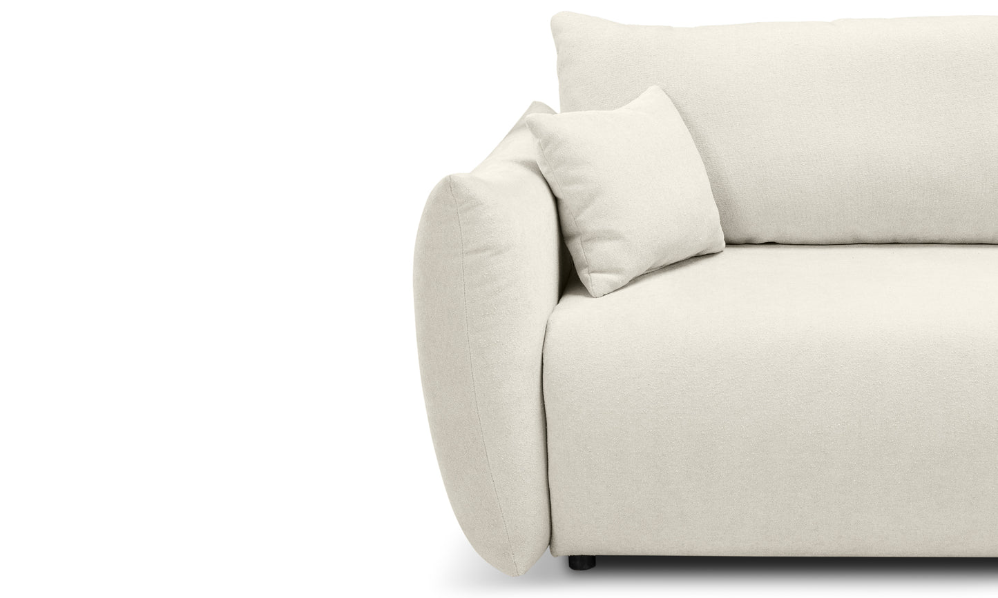 Dīvāns Alloreo 240/88/108 cm krēms - N1 Home