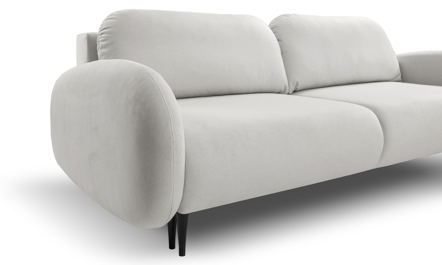 Dīvāns Sofi 232/95/109 cm gaiši pelēks - N1 Home