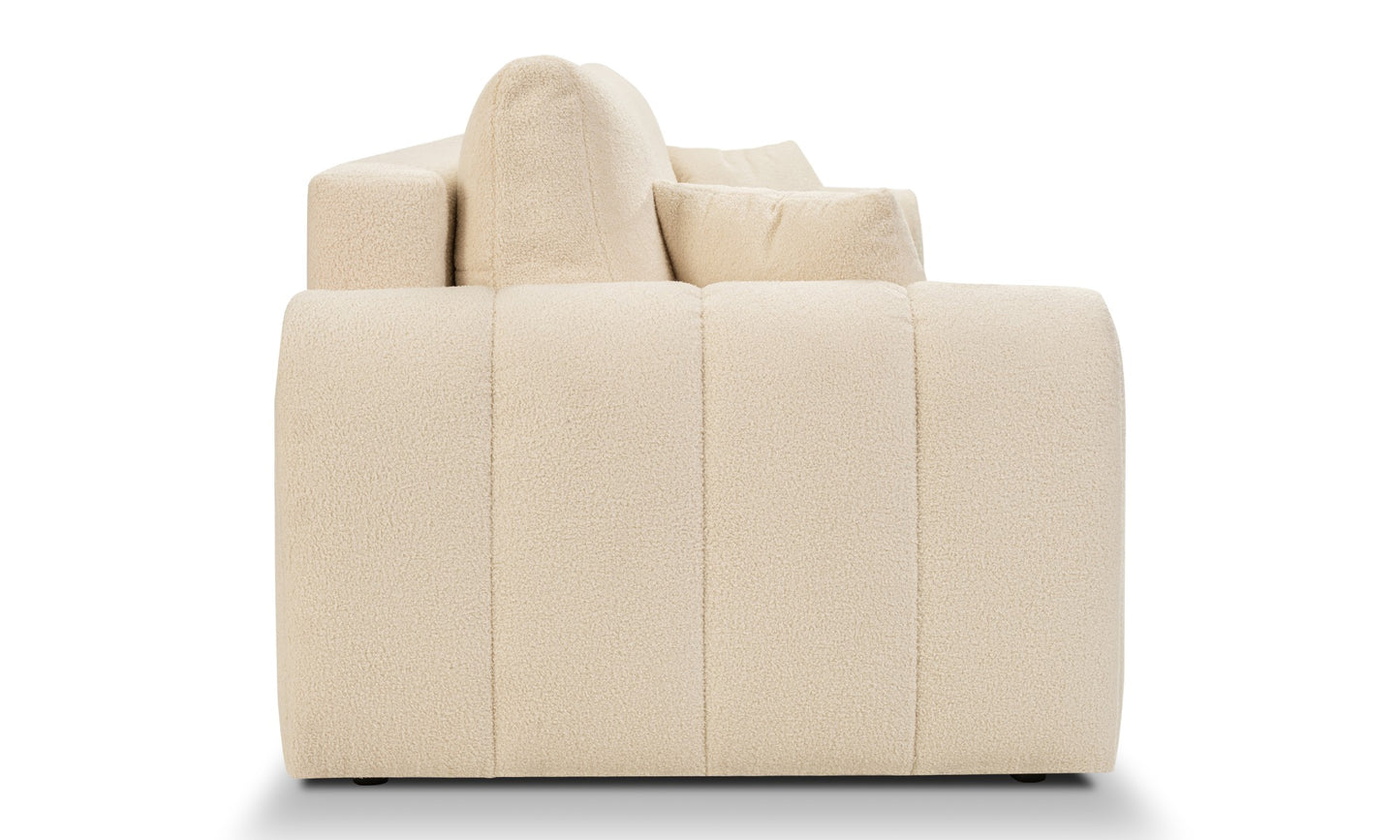 Dīvāns Safo 248/87/100 cm krēms - N1 Home