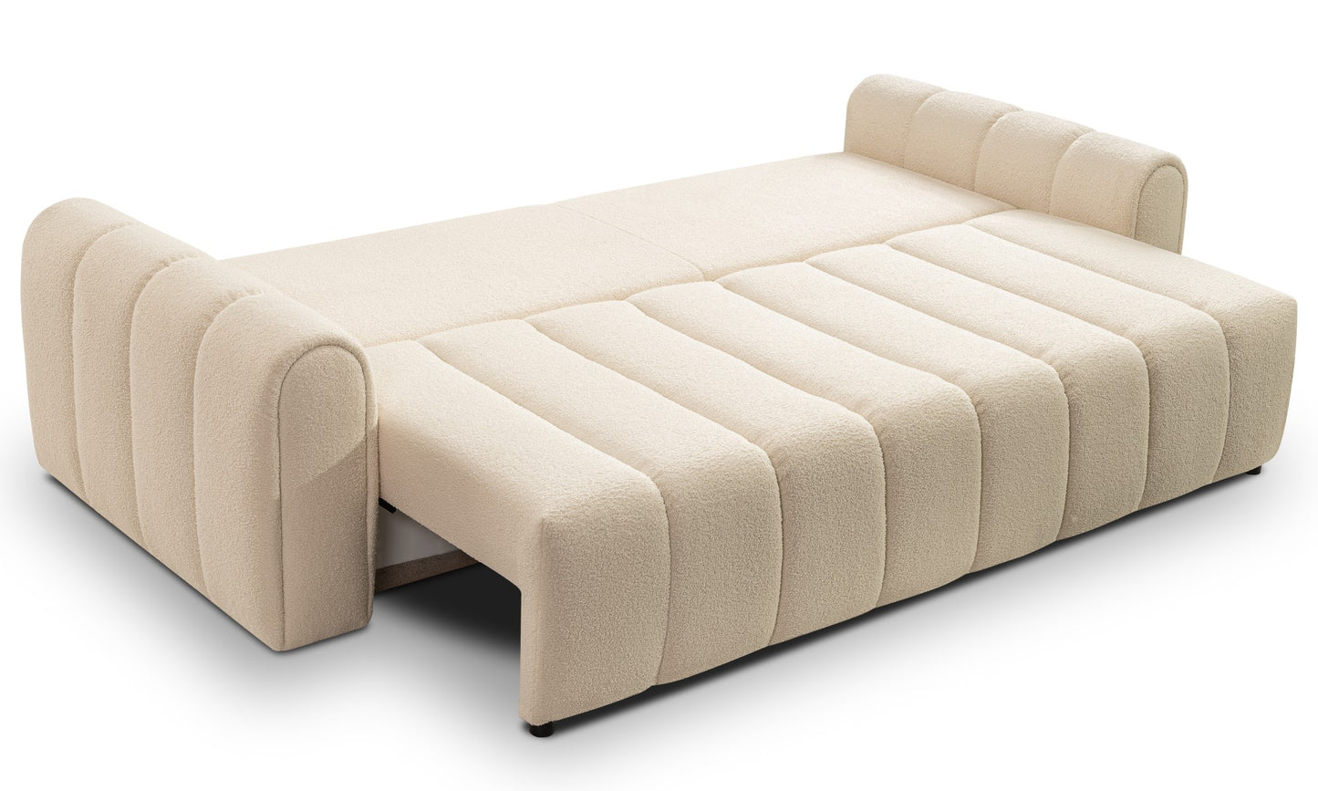 Dīvāns Safo 248/87/100 cm krēms - N1 Home