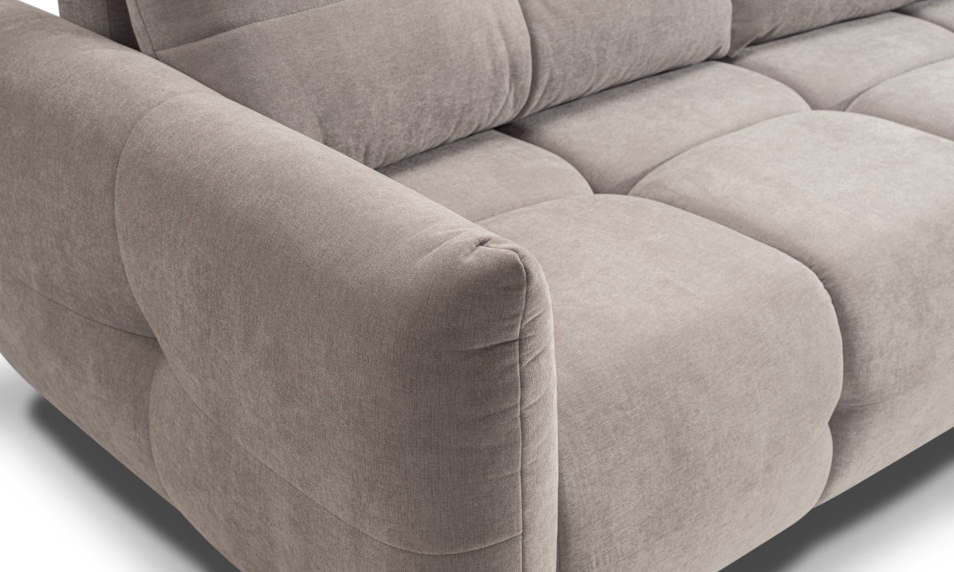 Dīvāns Basel 245/86/110 cm pelēks - N1 Home