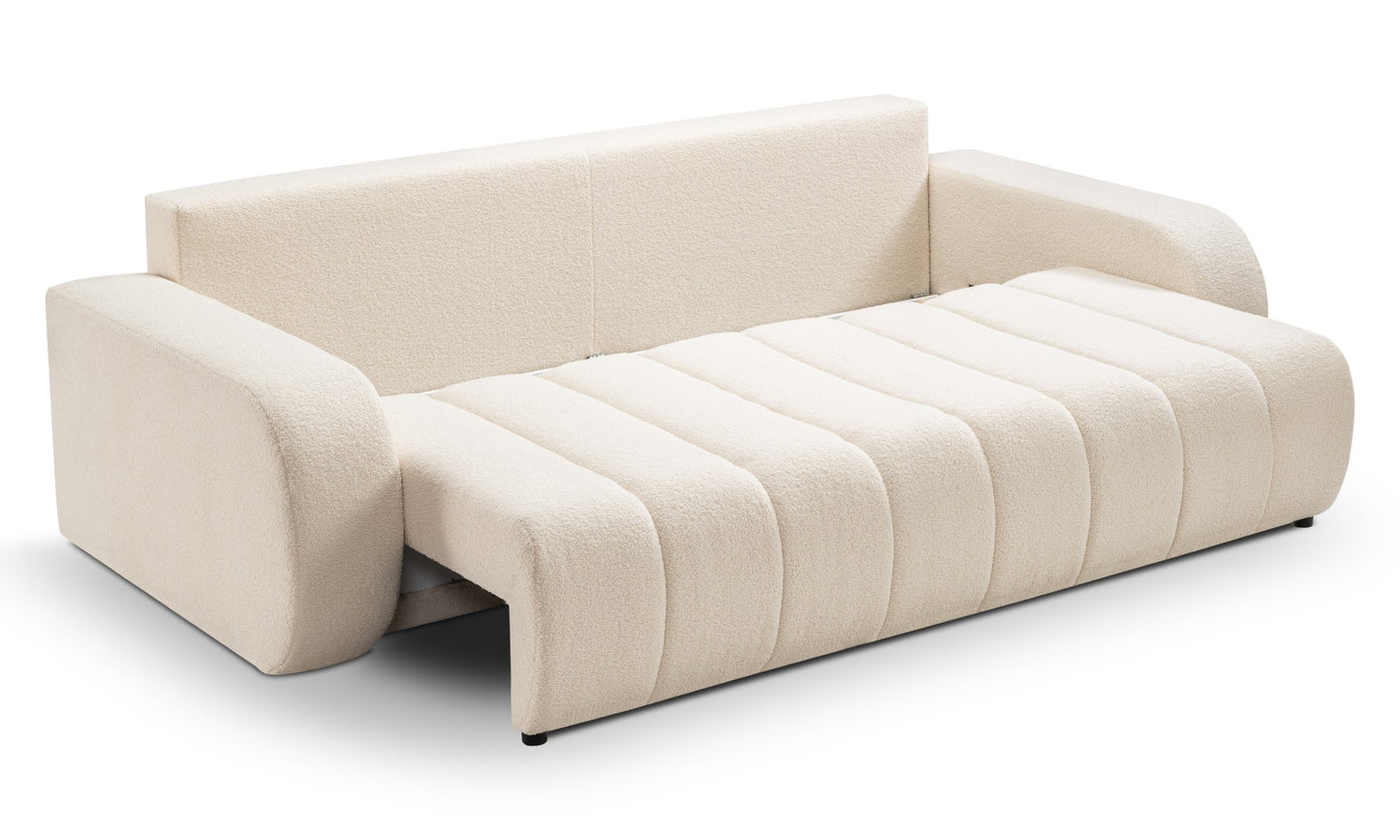 Dīvāns Baloos 248/88/105 cm bēšs - N1 Home