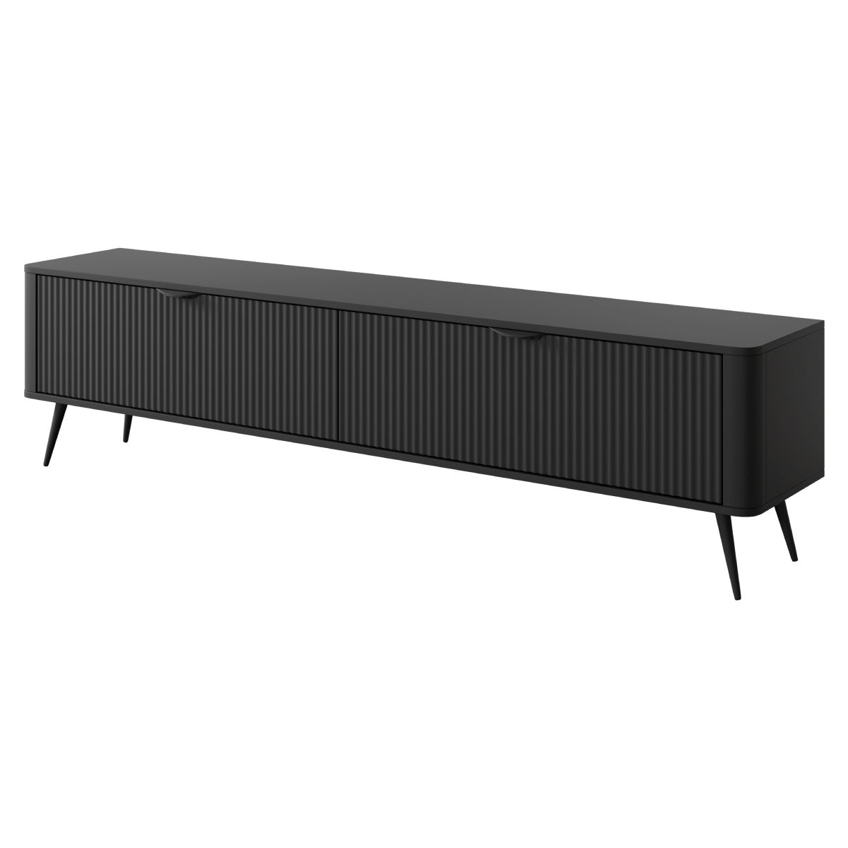 TV skapis Lanti 200/51/38 cm melns - N1 Home