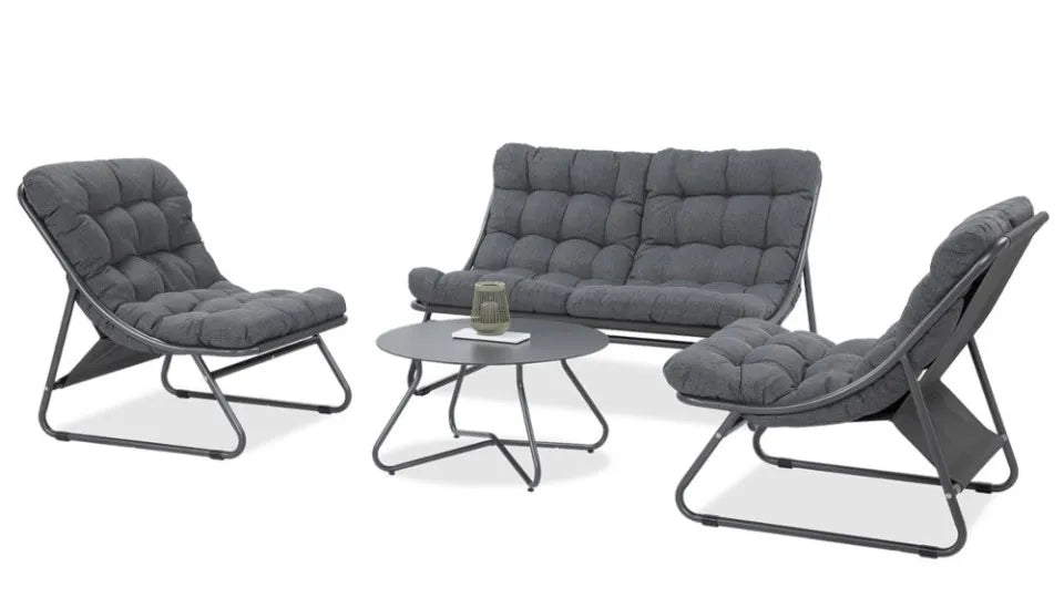 Dārza komplekts Visa tumši pelēks - N1 Home