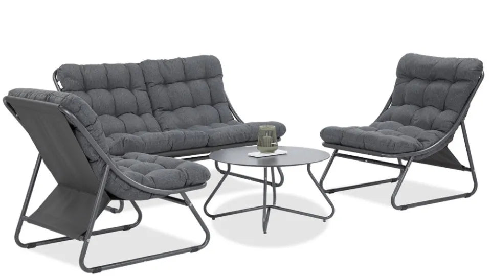 Dārza komplekts Visa tumši pelēks - N1 Home