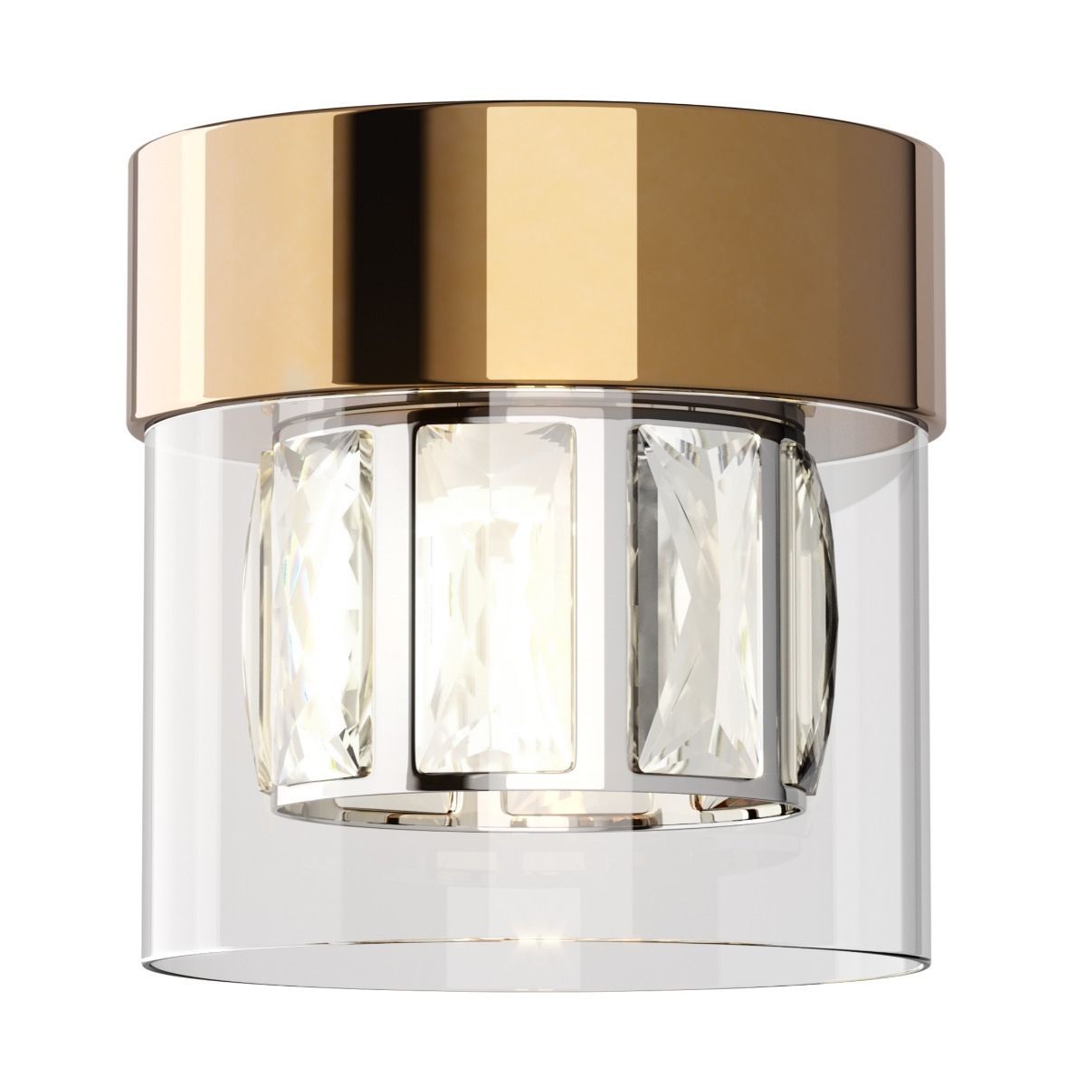 Piekaramā lampa Gemma 12/11 cm rozā zelta