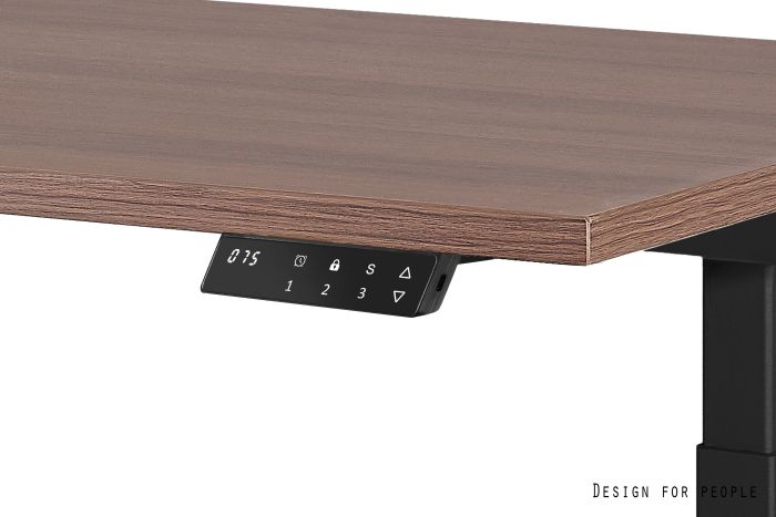 Galds Aktiva I 140;160/70 cm melns/antracīts - N1 Home