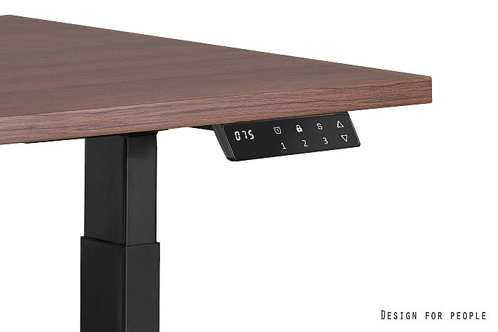 Galds Astara 140;160/70 cm melns/antracīts - N1 Home