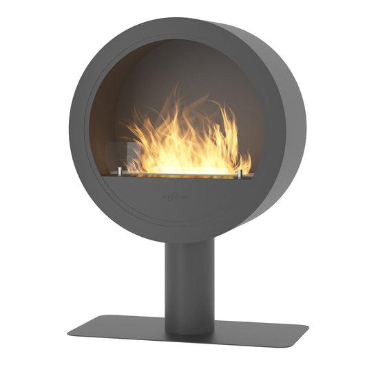 Biokamīns Incyrk 72/35/100 cm melns - N1 Home