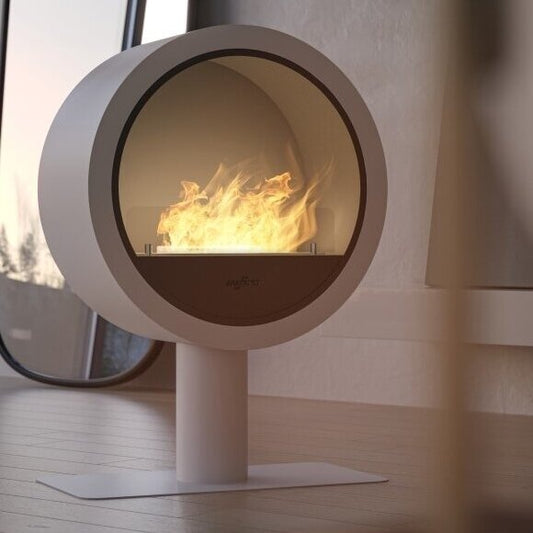 Biokamīns Incyrk 72/35/100 cm balts - N1 Home