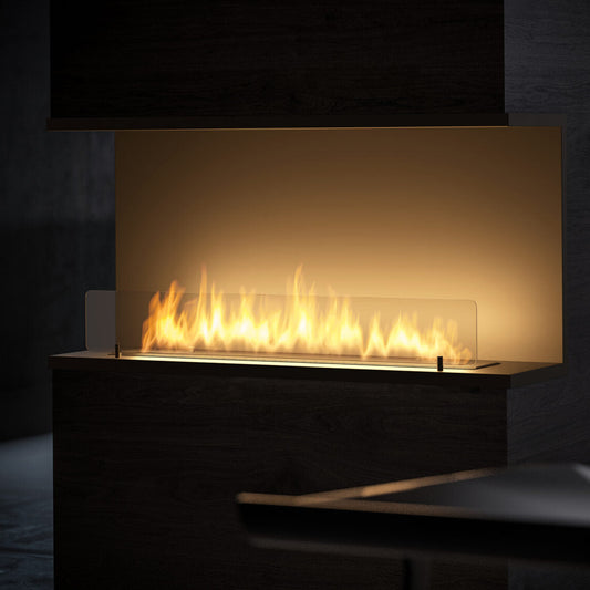 Biokamīns INSI C 2. versijas 80/45/25; 100/50/27; 120/50/20 cm melns - N1 Home