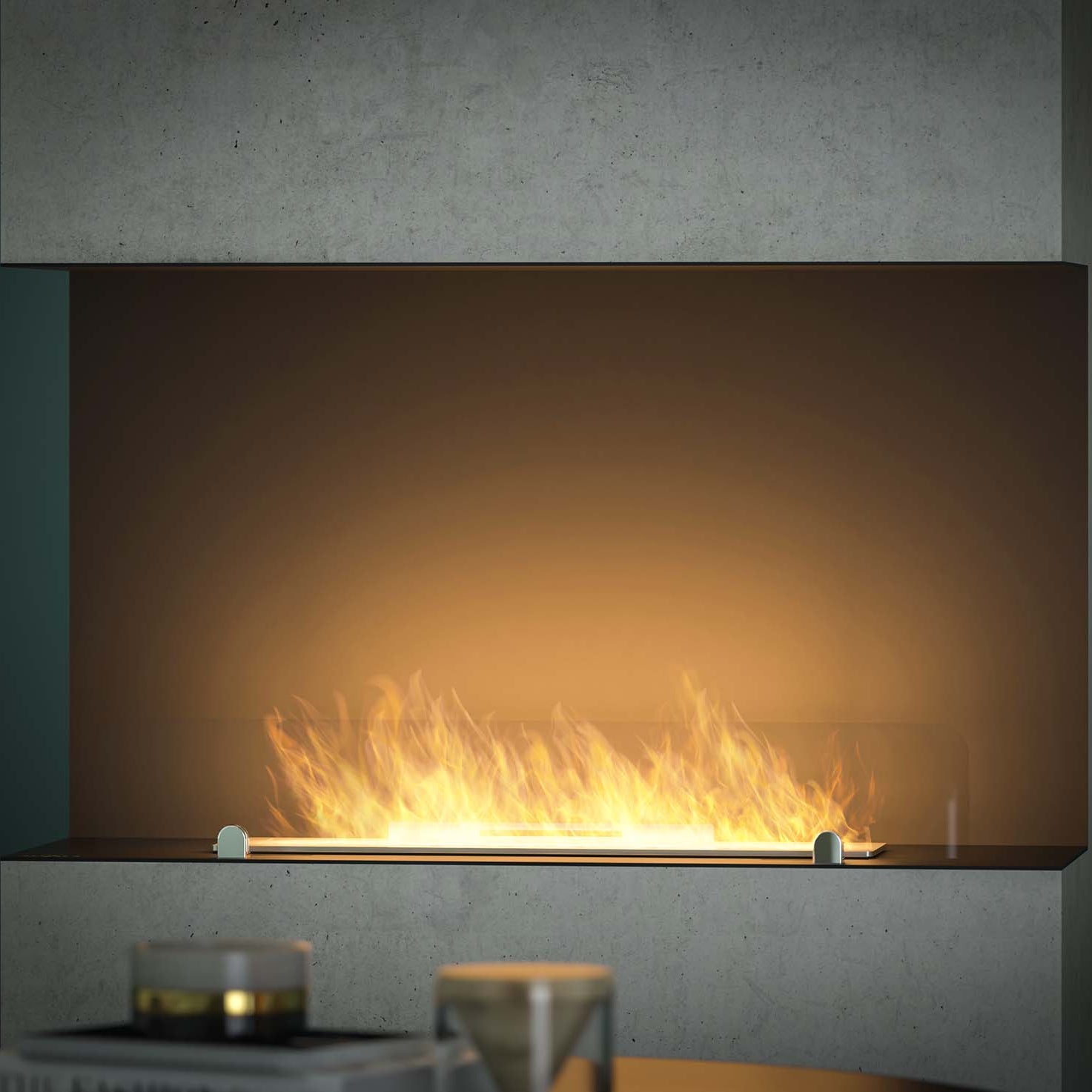 Biokamīns INSI C 1. versijas 80/45/25; 100/45/25; 120/45/25 cm melns - N1 Home