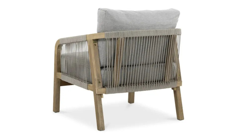 Koka dārza mēbeļu komplekts Jaco Caffe pelēks - N1 Home