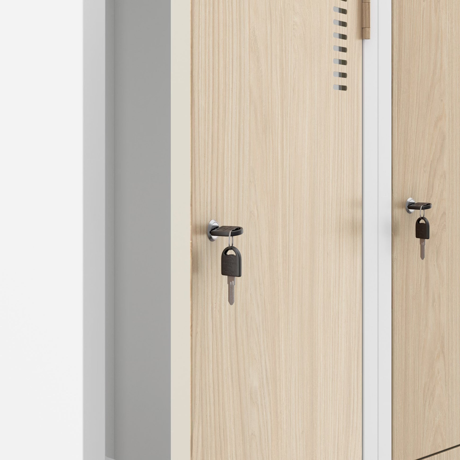 L-veida skapis Juli 80/185/45 cm balts/sonoma ozols - N1 Home