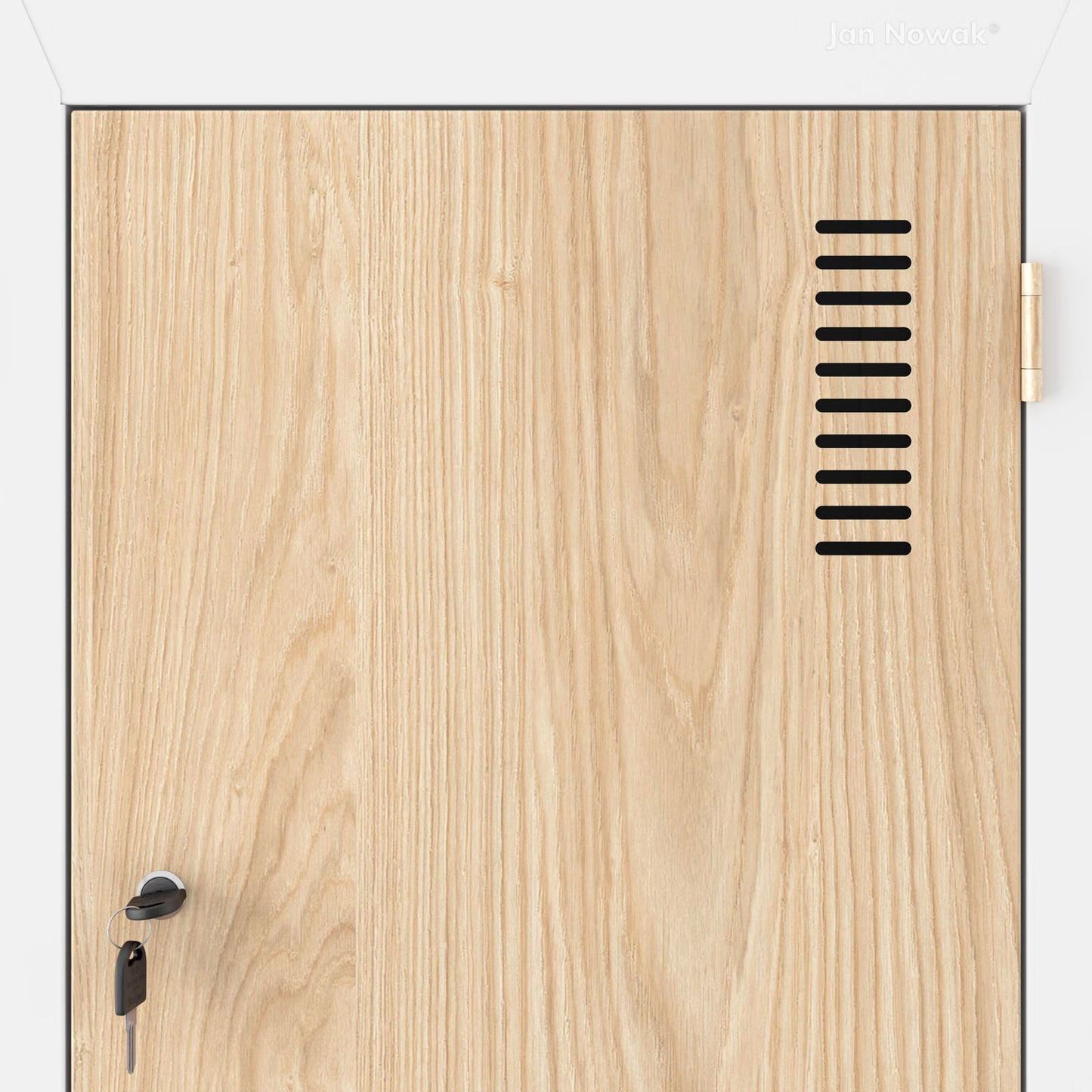 L-veida skapis Juli 80/185/45 cm balts/sonoma ozols - N1 Home