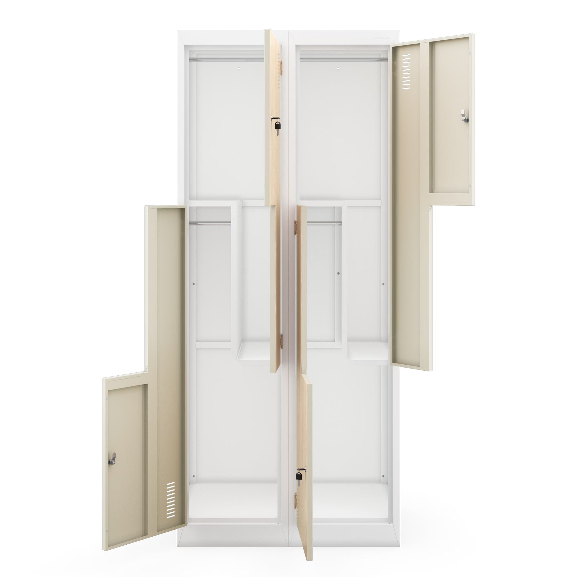 L-veida skapis Juli 80/185/45 cm balts/sonoma ozols - N1 Home