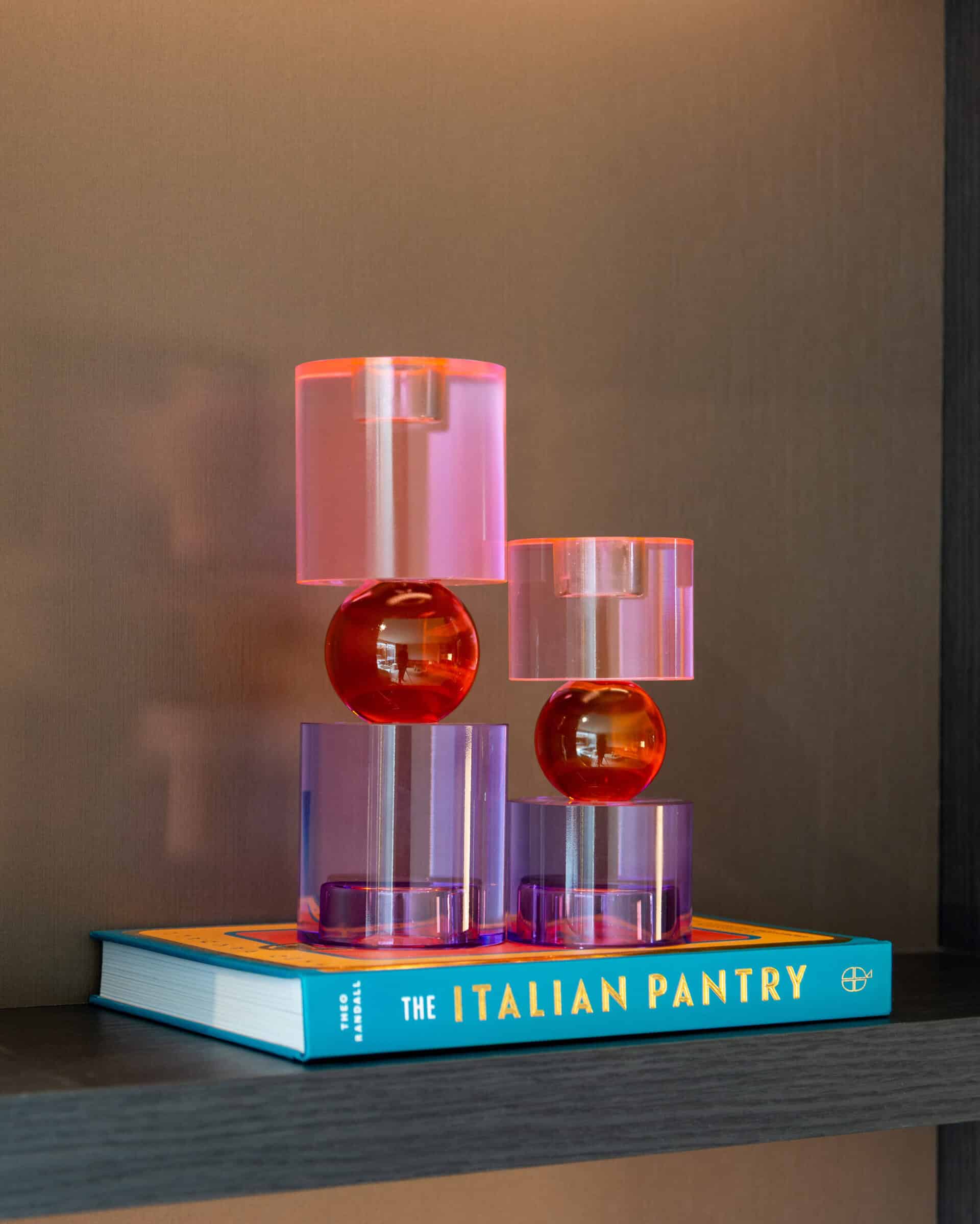 Svečturis Zahra Richmond Interiors 15/7/7 cm purple - N1 Home