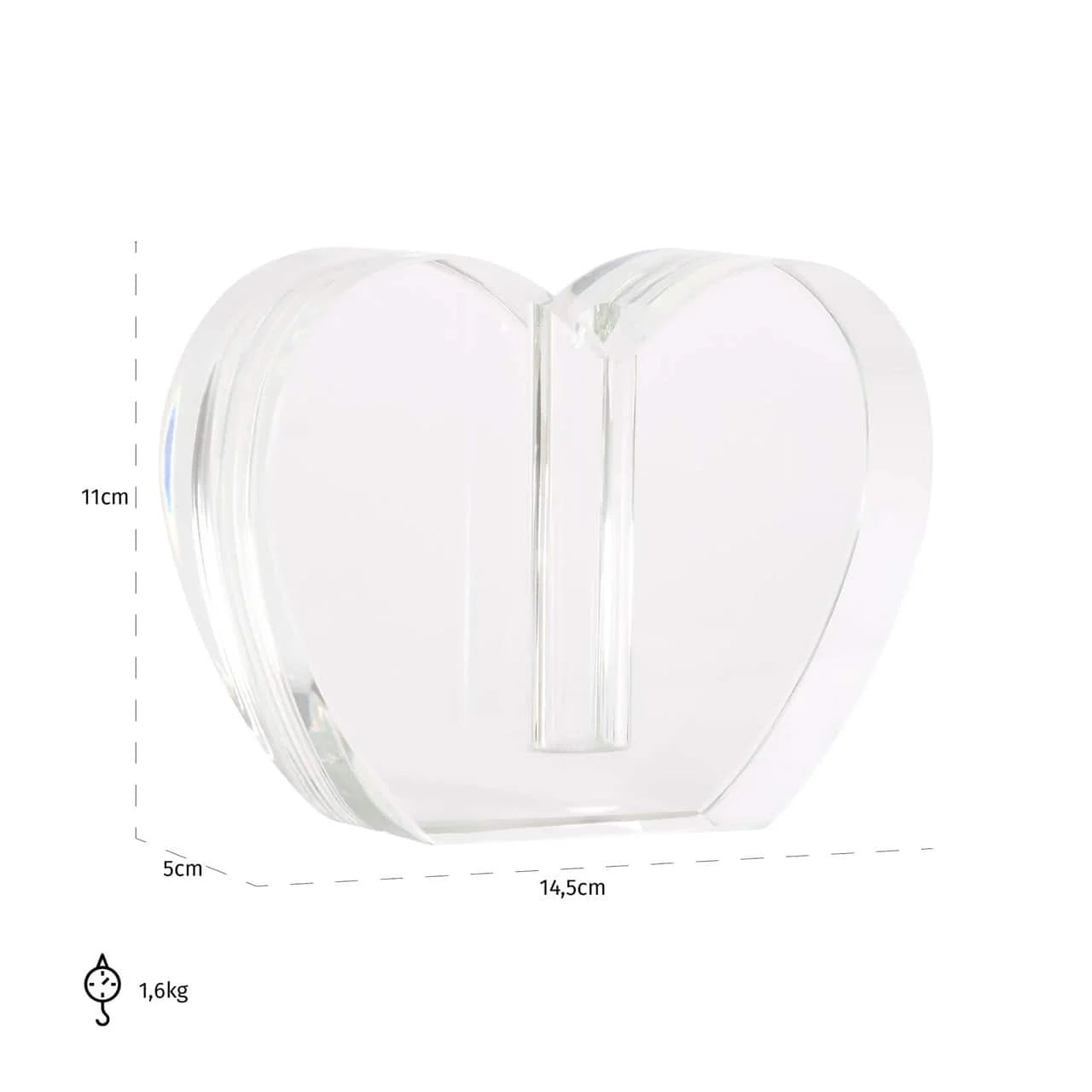 Svečturis Sana S Richmond Interiors 14,5/11/5 cm balts - N1 Home