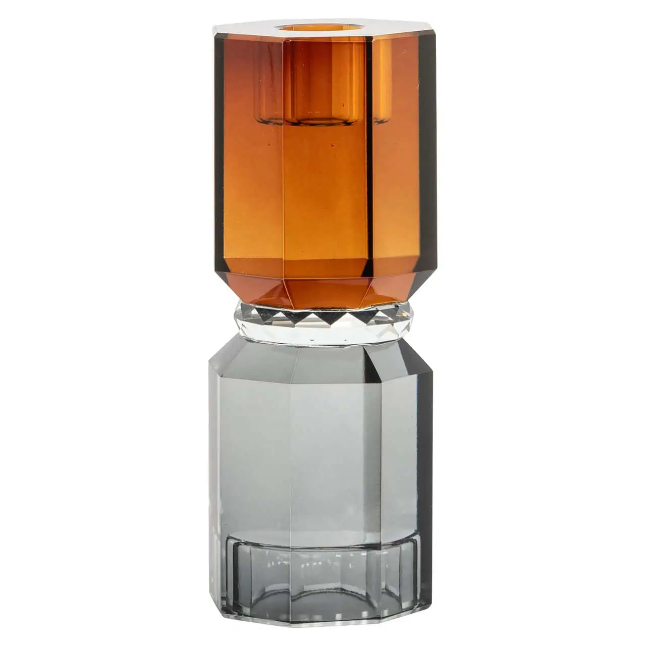 Svečturis Thyra Richmond Interiors 15,5/6/6 cm dzintars/dūmi - N1 Home