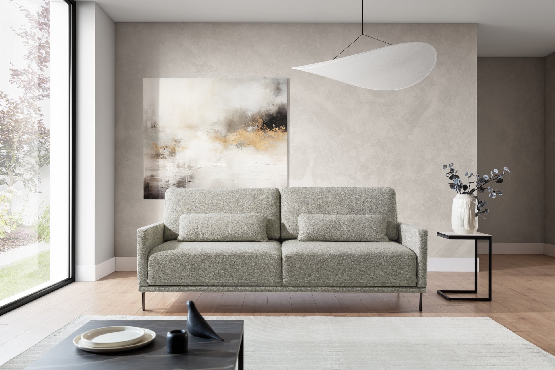 Dīvāns Melo 213/88/106 cm Corbett 08 - N1 Home