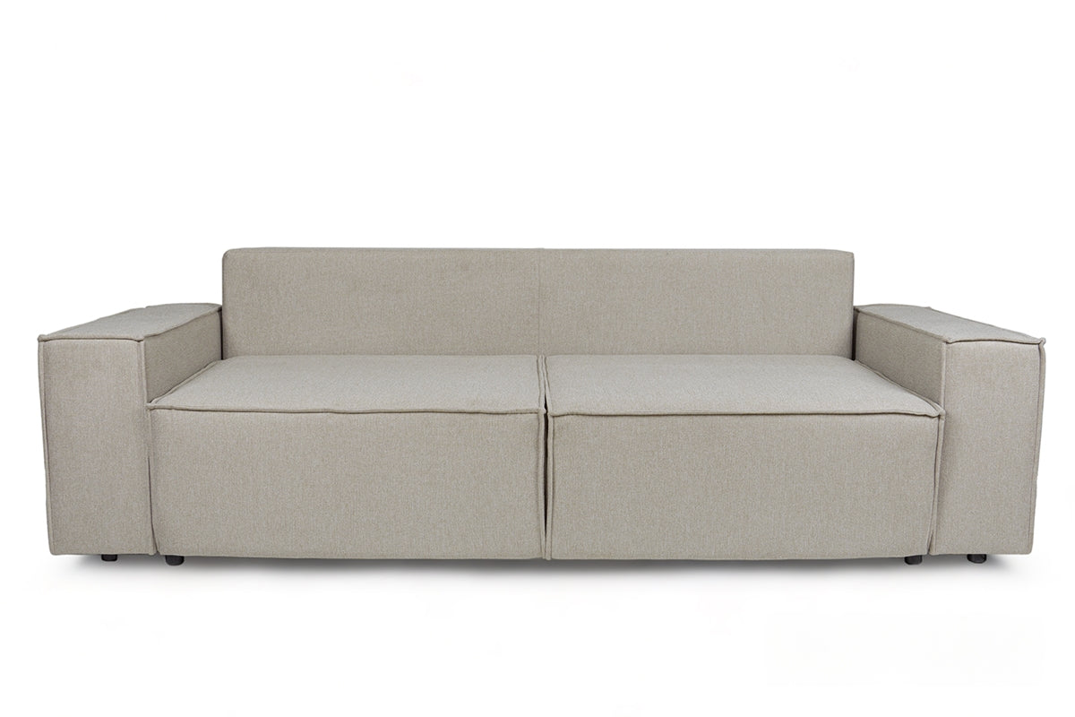 Dīvāns LION 245/77-90/95 cm gaiši pelēks - N1 Home