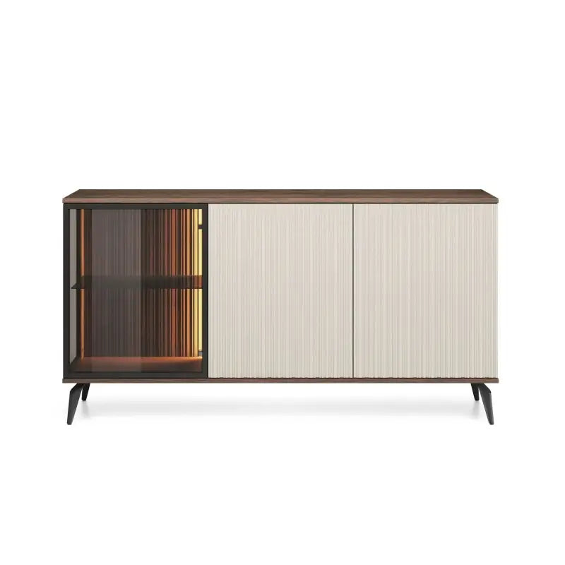 Kumode Vic 154/39/80 cm kašmirs/rieksts - N1 Home