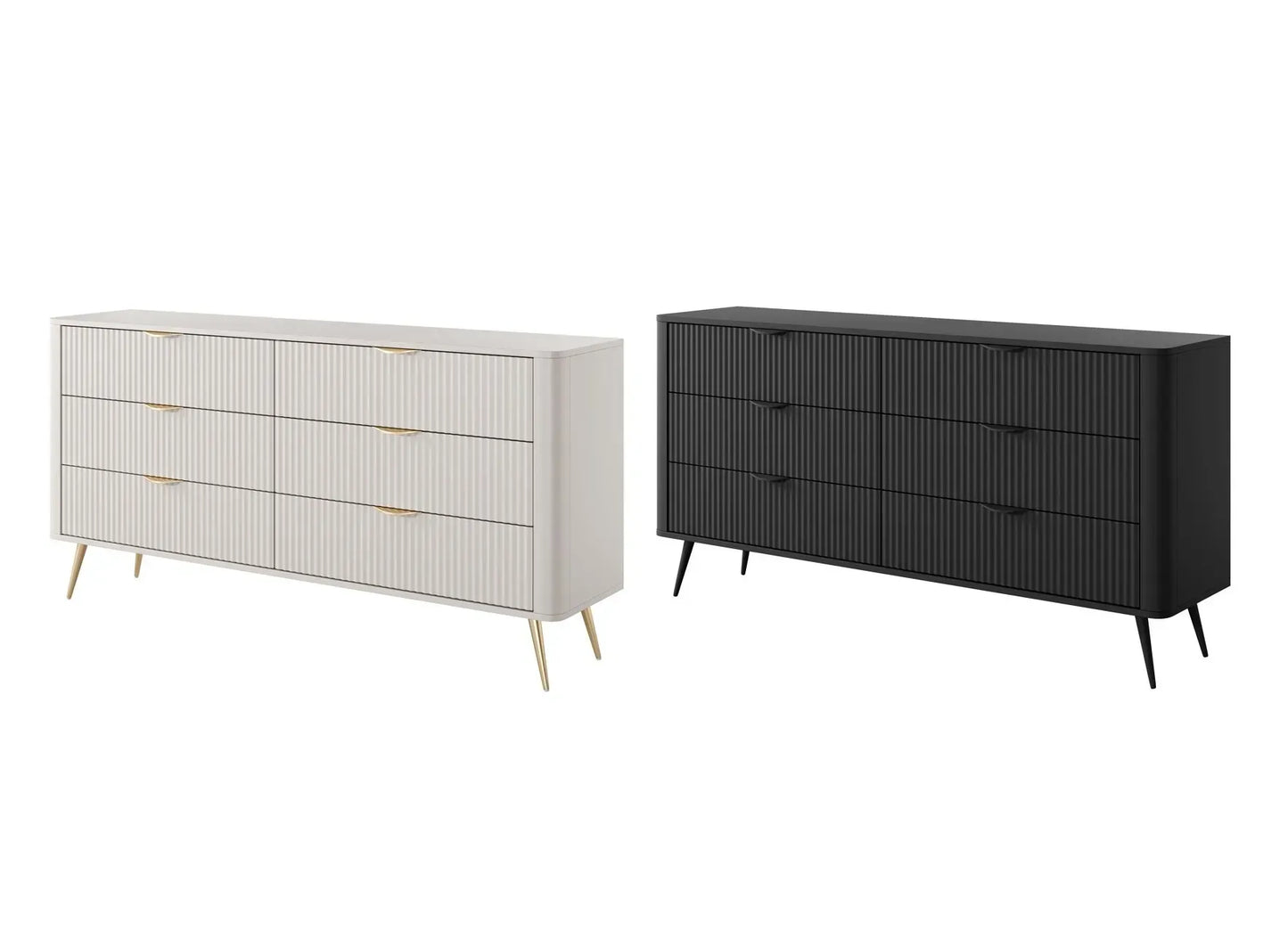 Kumode Lanti 163/81/38 cm bēšs - N1 Home