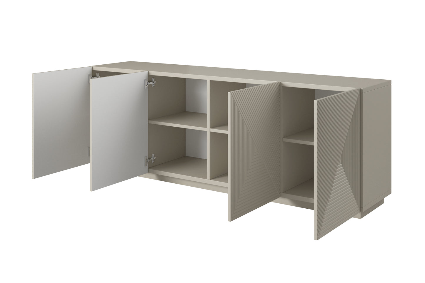 OSLO kumode bez kājām 200/71/43 cm kašmirs - N1 Home