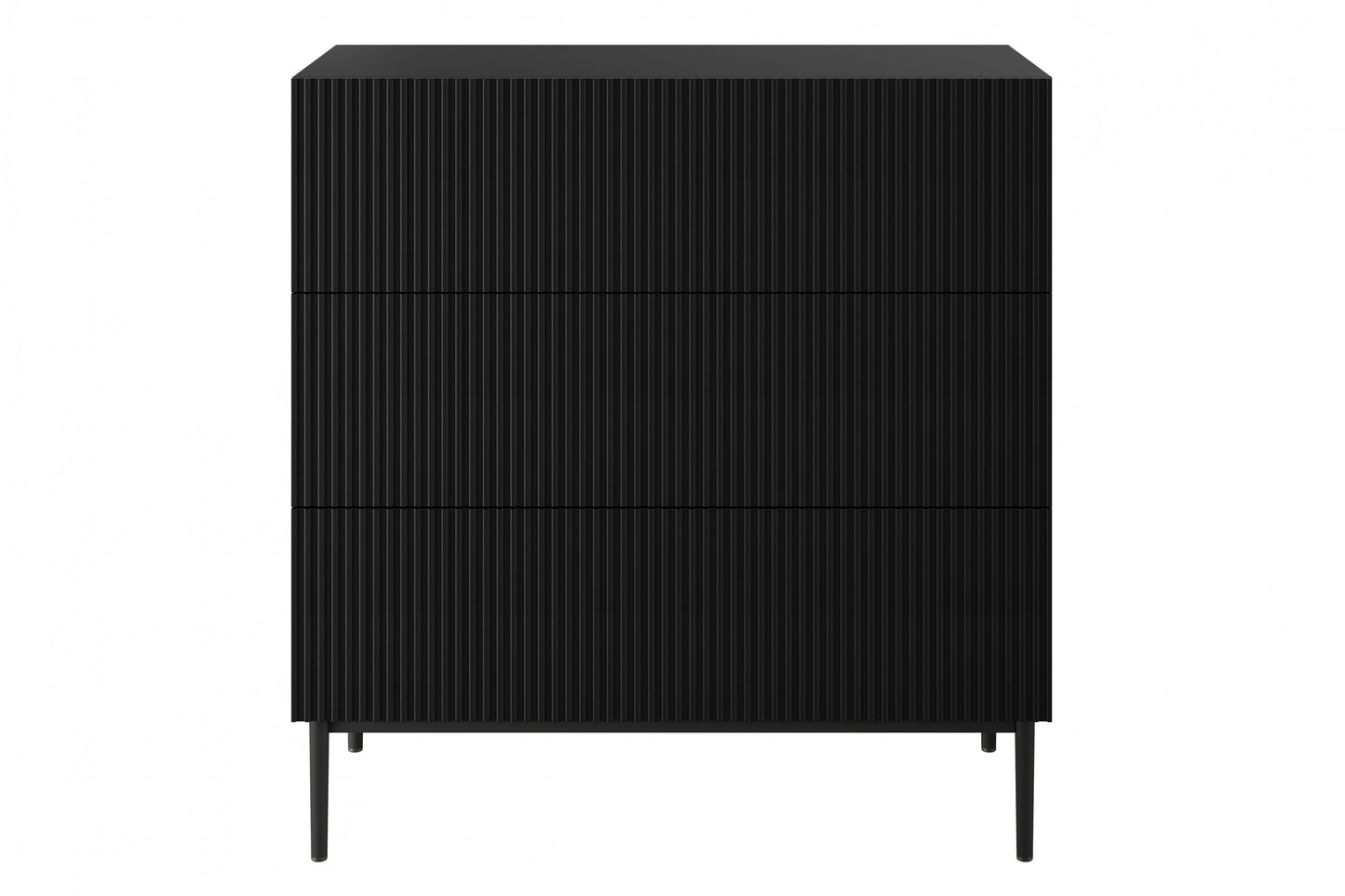 Kumode Austin 100/105/45 cm melns/melns - N1 Home