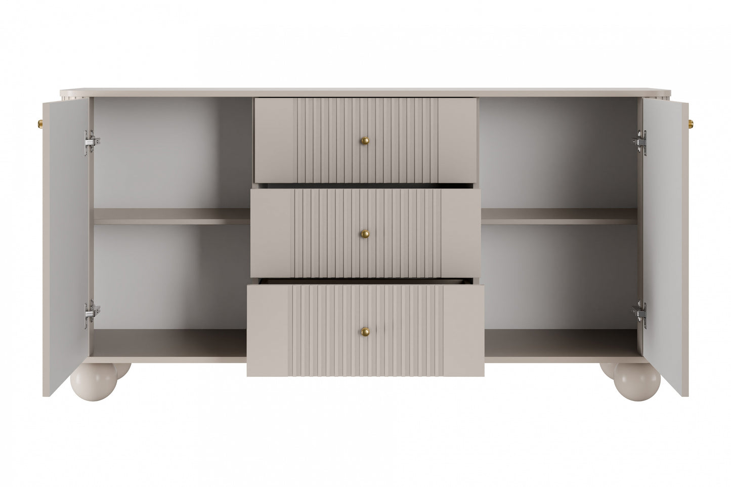 Kumode Vespa 160/82/38 cm kašmirs/zelts - N1 Home