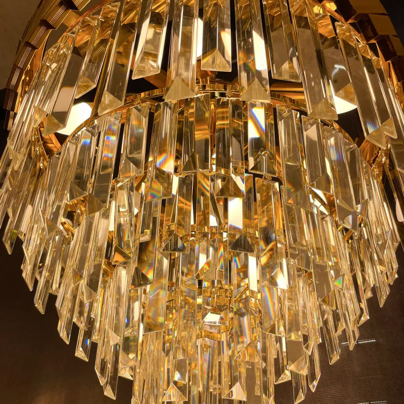 Piekaramā lampa Lija 60/50/50 cm zelts