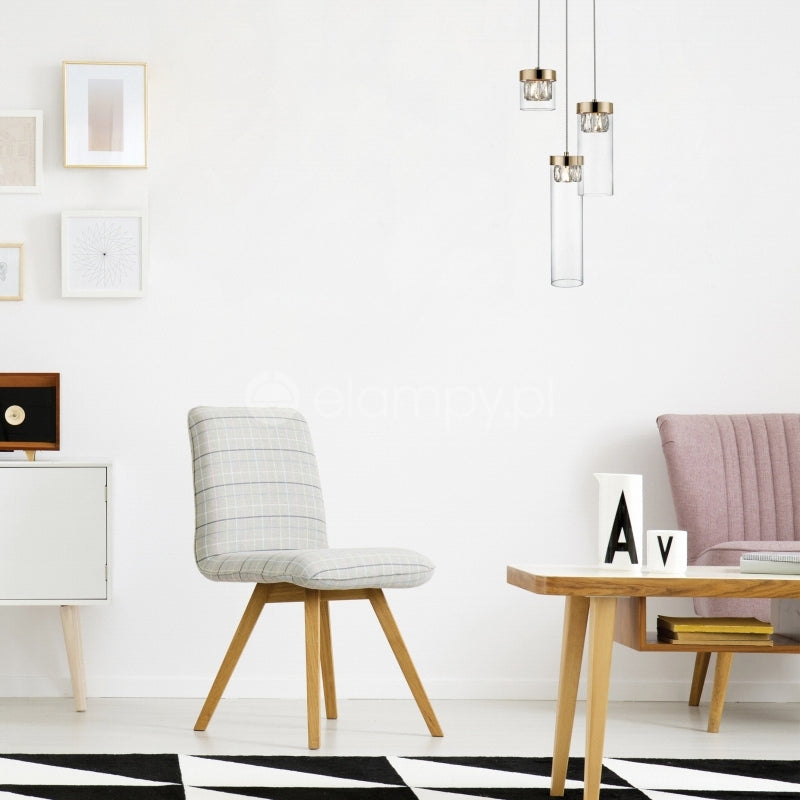 Piekaramā lampa Gemma 81/31 cm hroms