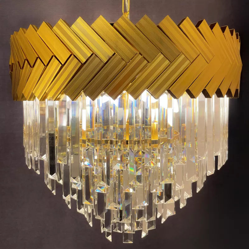 Piekaramā lampa Lija 100/50/50 cm zelts