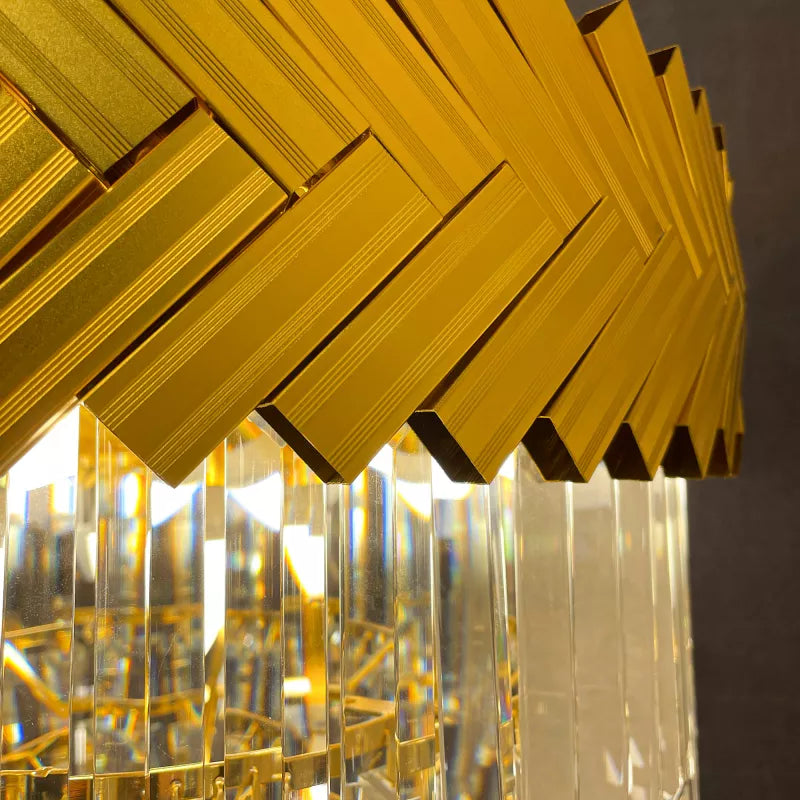 Piekaramā lampa Lija 100/50/50 cm zelts