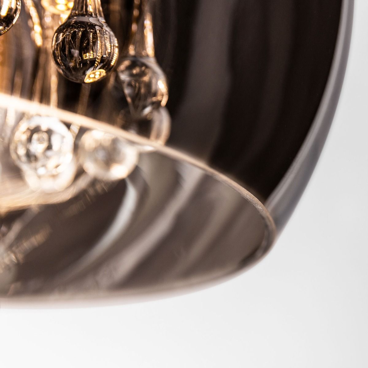 Piekaramā lampa Kristāla 145/50 cm hroms