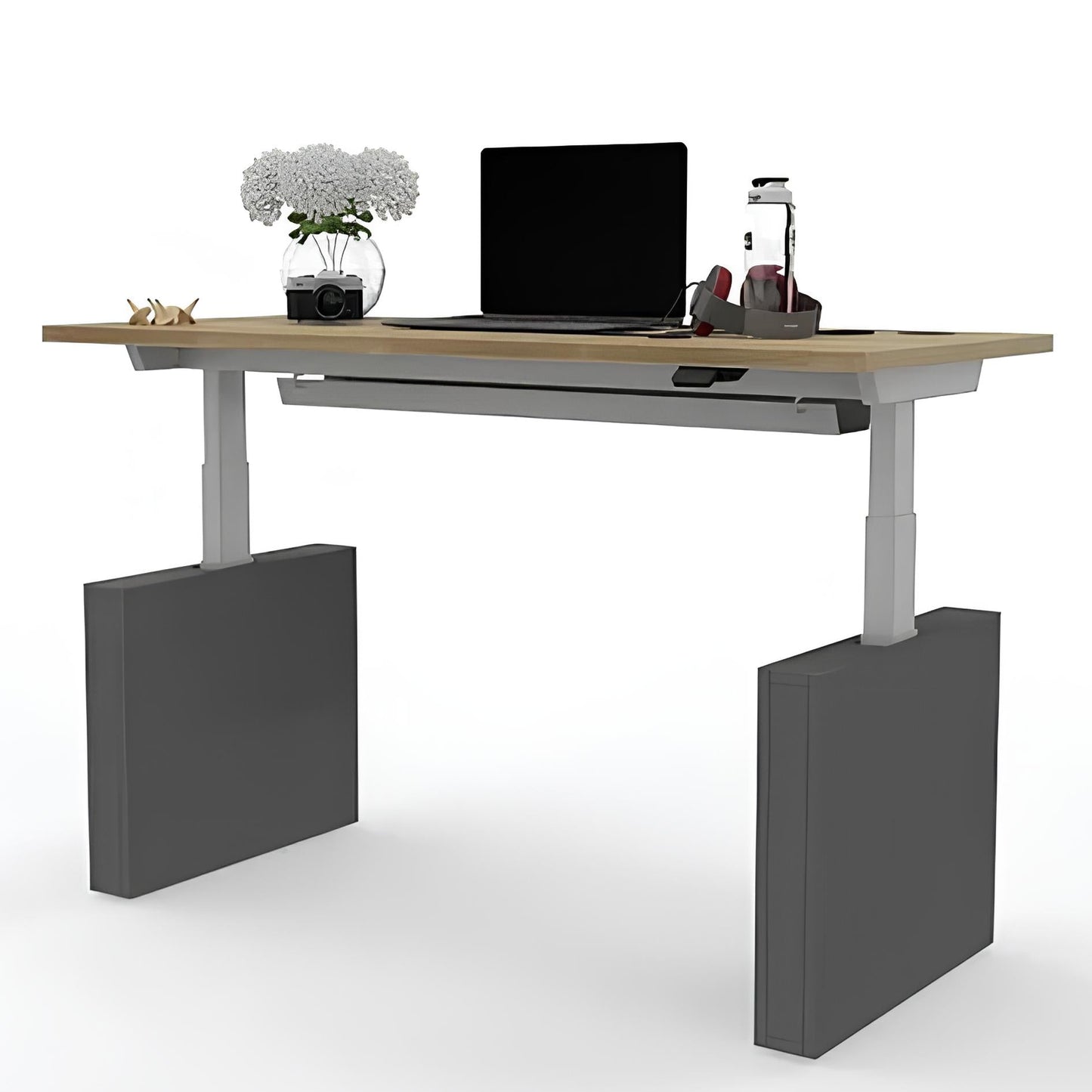 Galds Lanori-E 300 P 120-200/80/74 cm Acacia STD10 - N1 Home