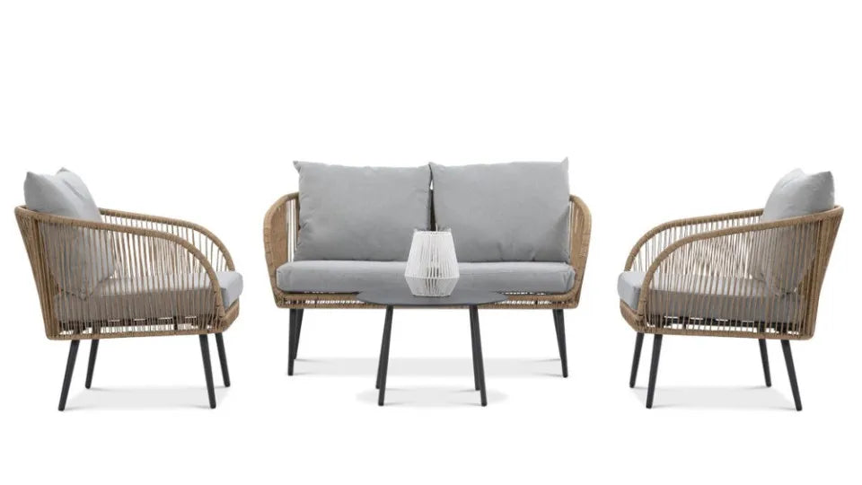 Dārza komplekts Fory Kaf ohra/melns - N1 Home