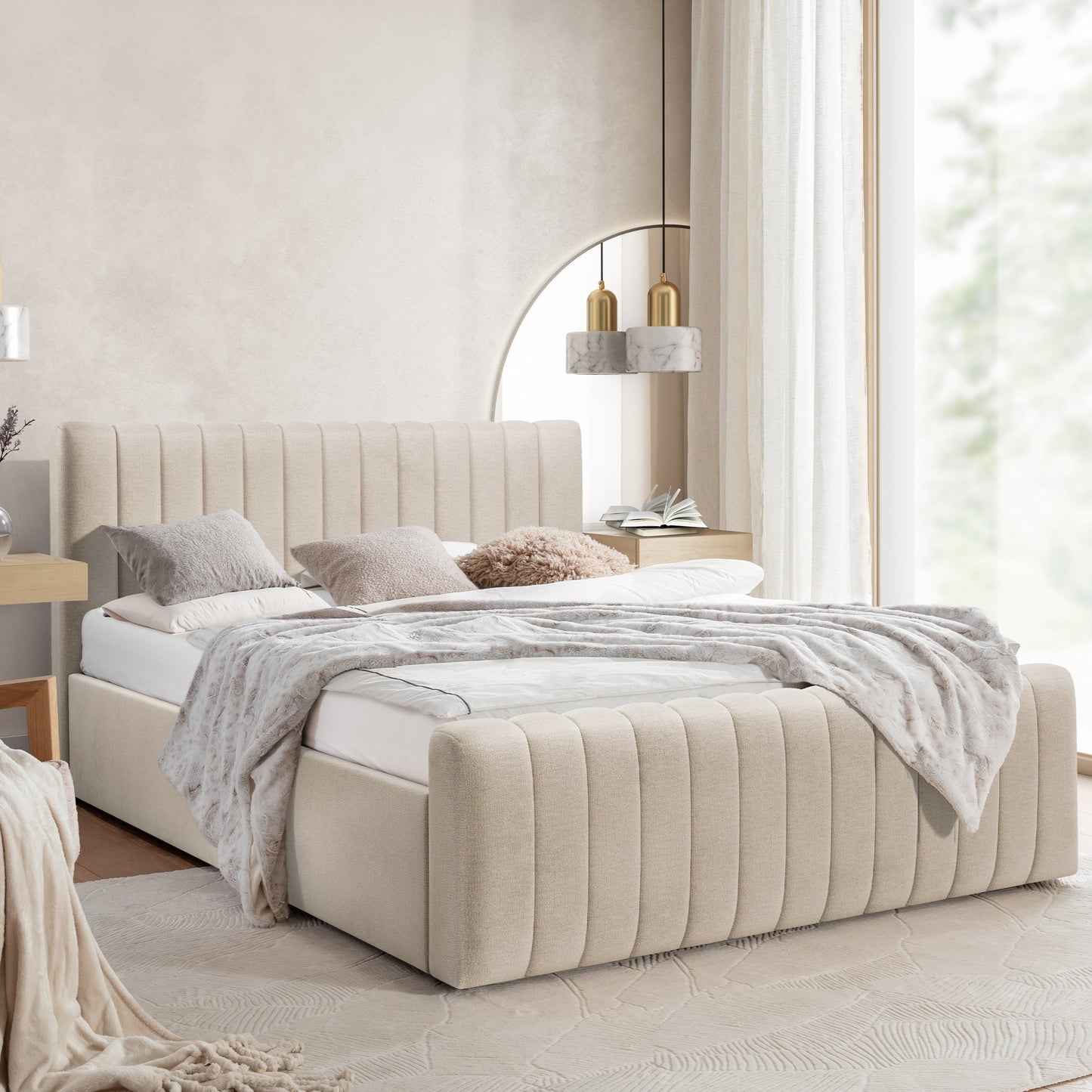 Gulta Austin ar konteineru 120; 140; 160; 180/200 cm Perfect Harmony 07 - N1 Home