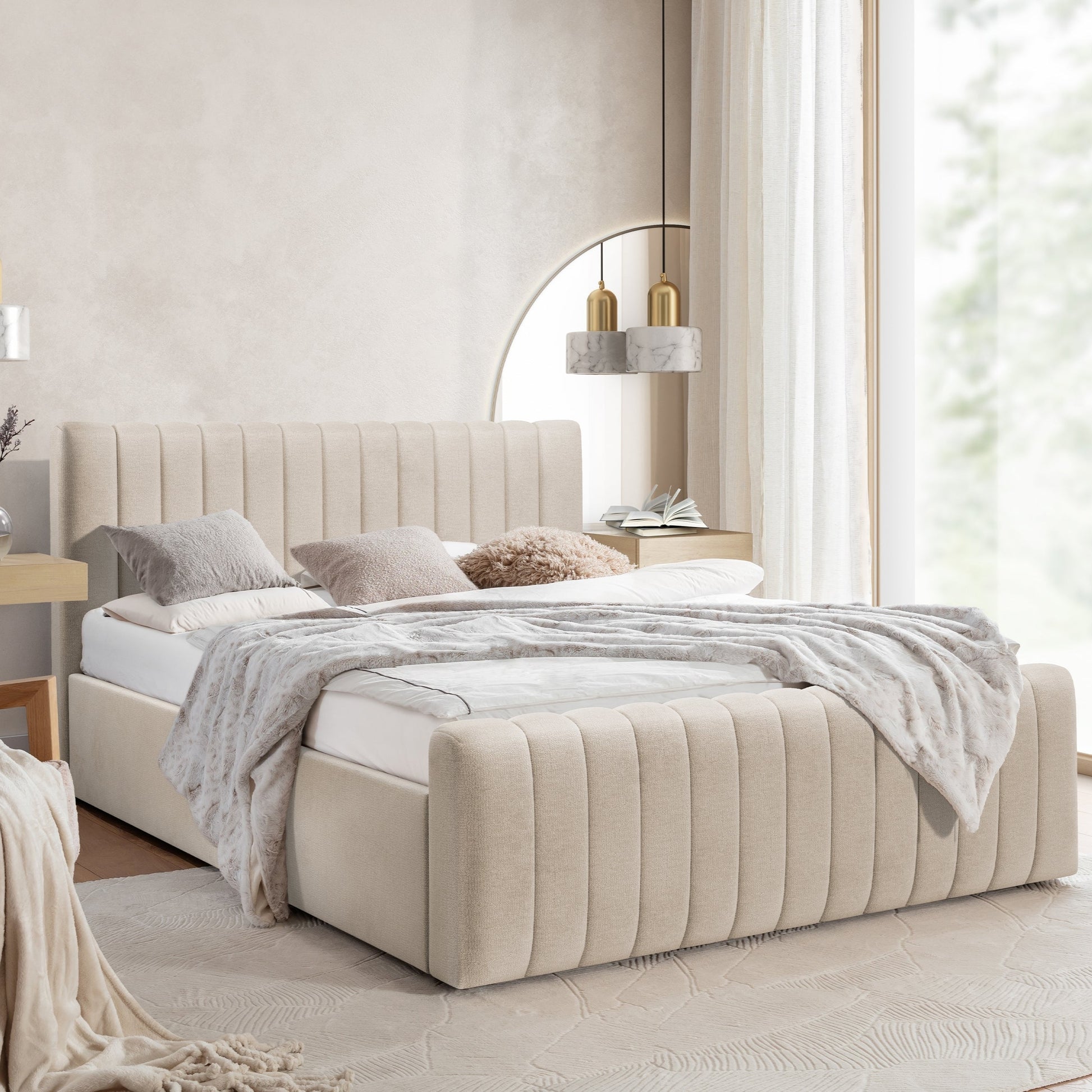 Gulta Austin ar konteineru 120; 140; 160; 180/200 cm Perfect Harmony 07 - N1 Home