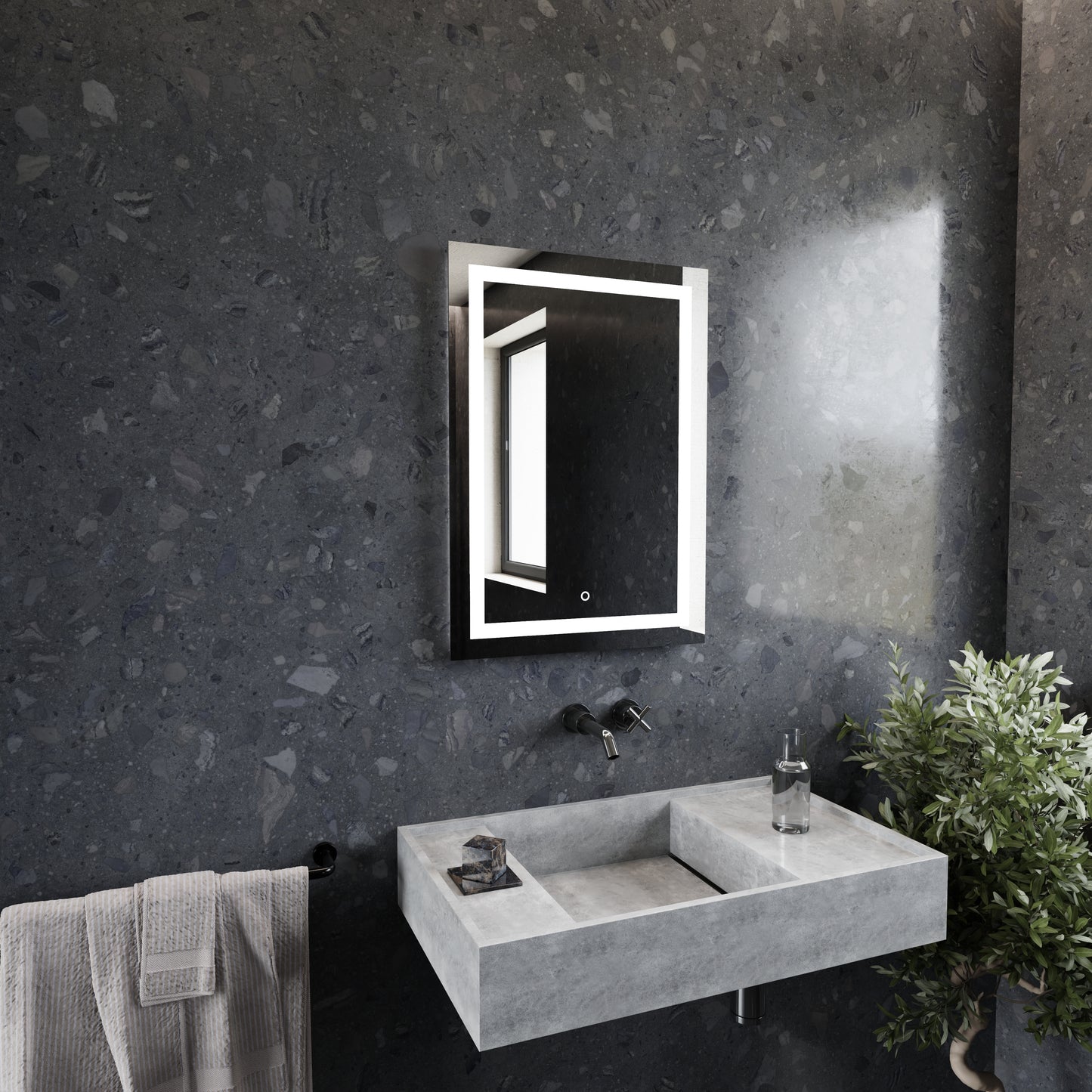 Spogulis Fokas Plus 50/70 cm