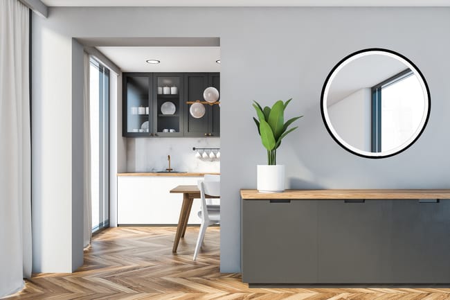 Spogulis Runds 70/80/90 cm x 2,5 cm - N1 Home