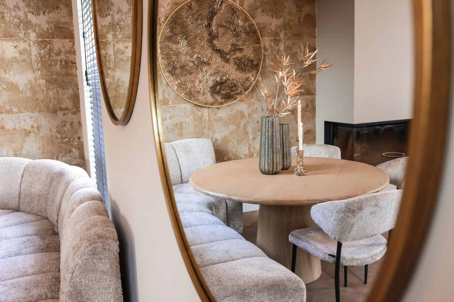 Ēdamistabas sols Hillpark Richmond Interiors 90/120/78 cm lovely beige - N1 Home