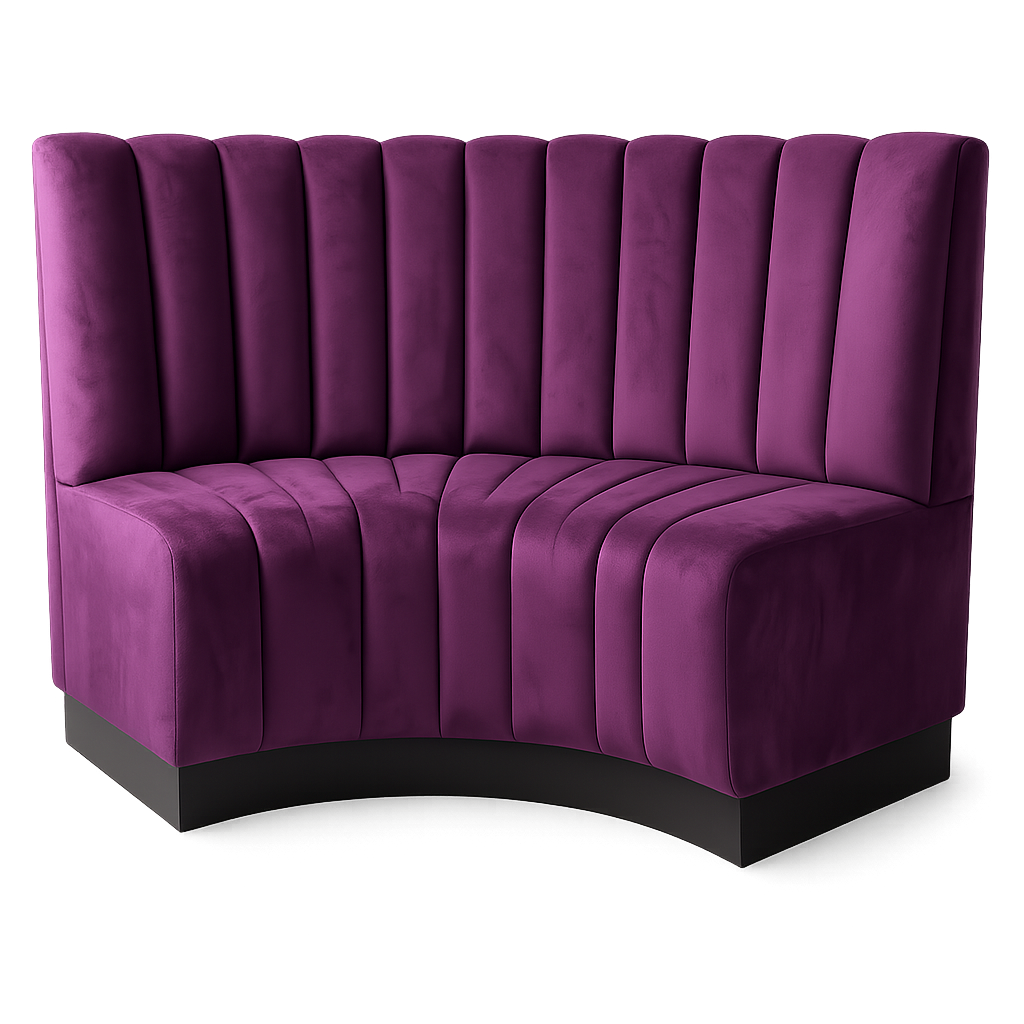Sofa Miam Round 85/75/42 cm violets